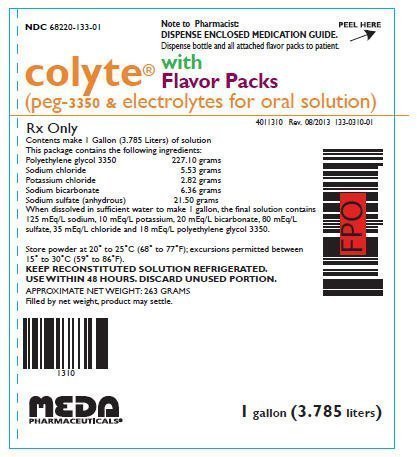 PRINCIPAL DISPLAY PANEL - Colyte Label
