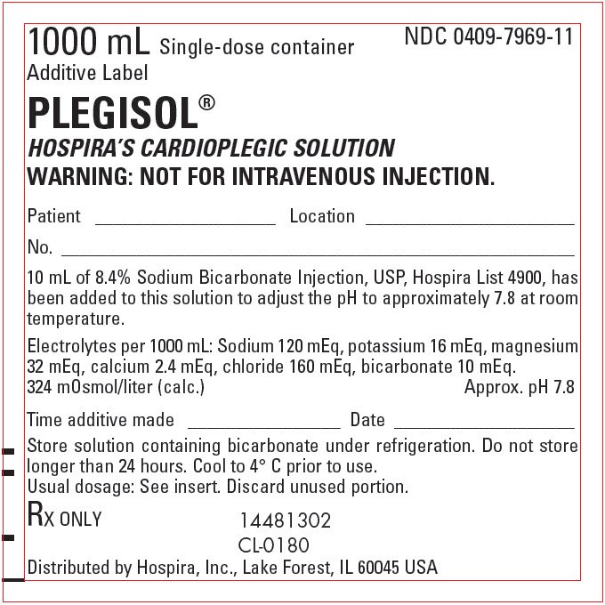 PRINCIPAL DISPLAY PANEL - 1000 mL Bag Additive Label
