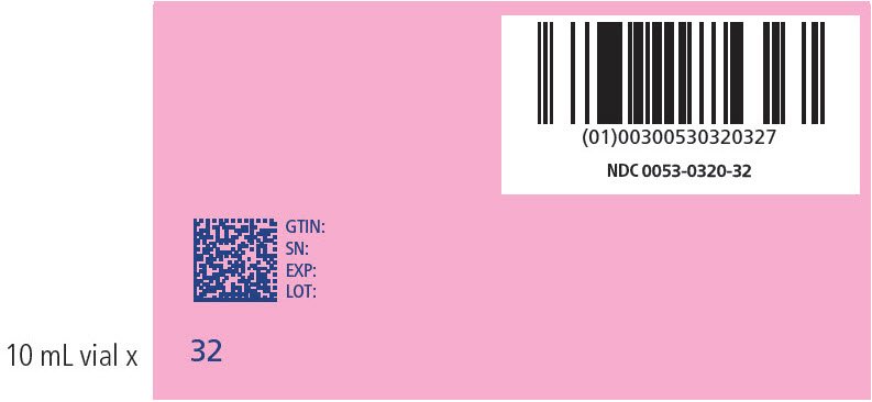 PRINCIPAL DISPLAY PANEL - NDC: 0053-0320-32_ 156-160 KG KIT VARIABLE LABEL