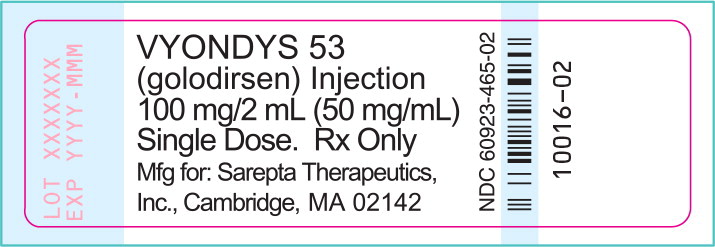 Principal Display Panel - Vial Label
