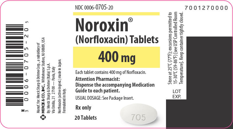 Noroxin Fda Prescribing Information Side Effects And Uses