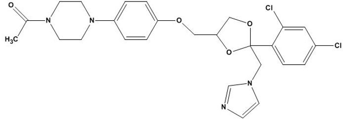 Ketoconazole Structural Formula