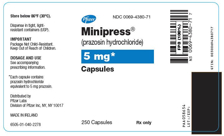 PRINCIPAL DISPLAY PANEL - 5 mg Capsule Bottle Label