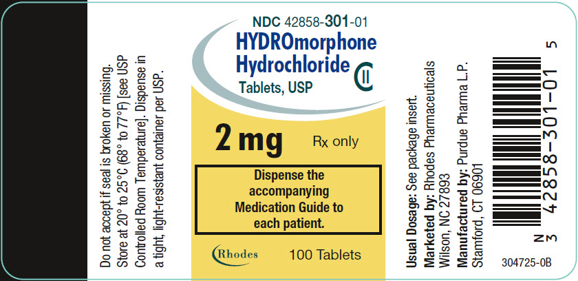 PRINCIPAL DISPLAY PANEL - 2 mg Tablet Bottle Label