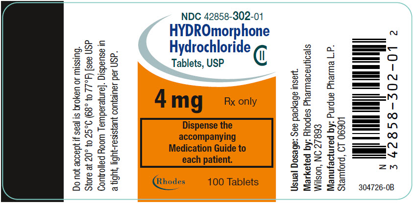 PRINCIPAL DISPLAY PANEL - 4 mg Tablet Bottle Label