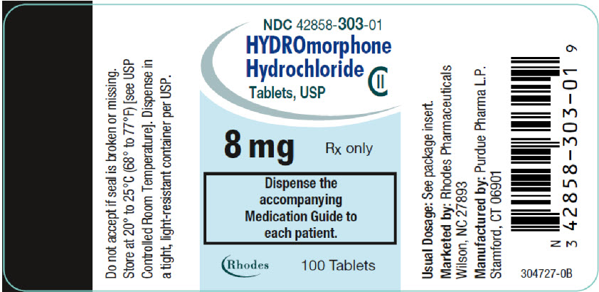 PRINCIPAL DISPLAY PANEL - 8 mg Tablet Bottle Label