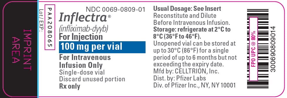 PRINCIPAL DISPLAY PANEL - 100 mg Vial Label