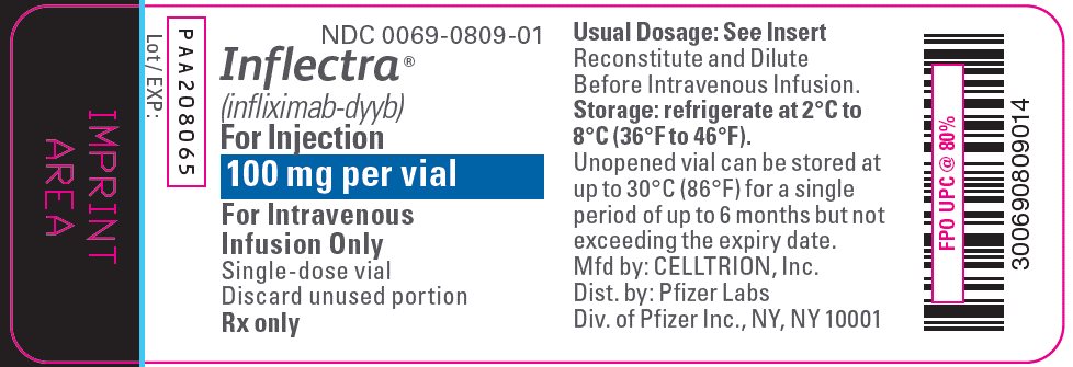 PRINCIPAL DISPLAY PANEL - 100 mg Vial Label