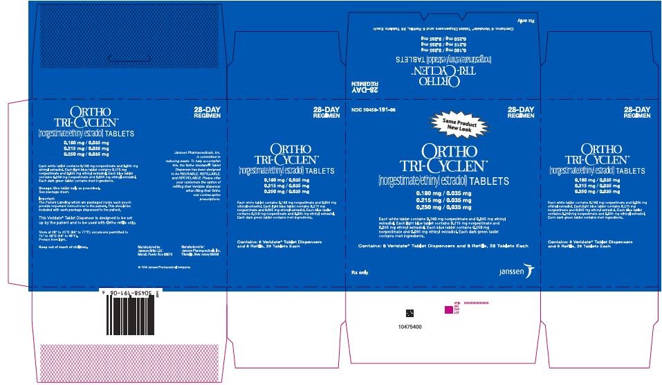 PRINCIPAL DISPLAY PANEL - ORTHO TRI-CYCLEN Kit Carton