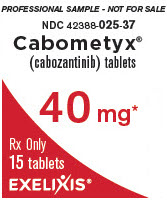 image of bottle label - professional sample - 40 mg - 15 tablets