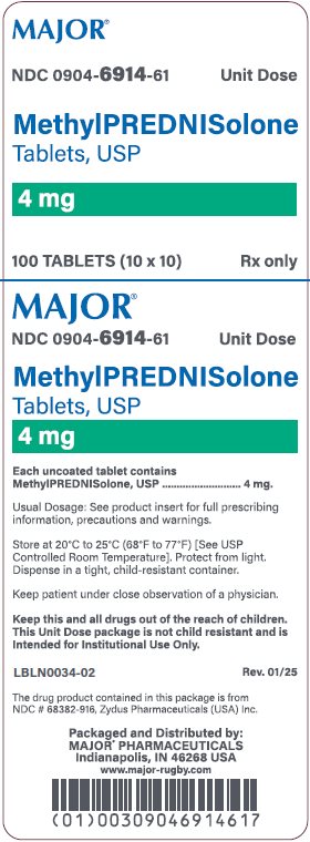 4mg carton label