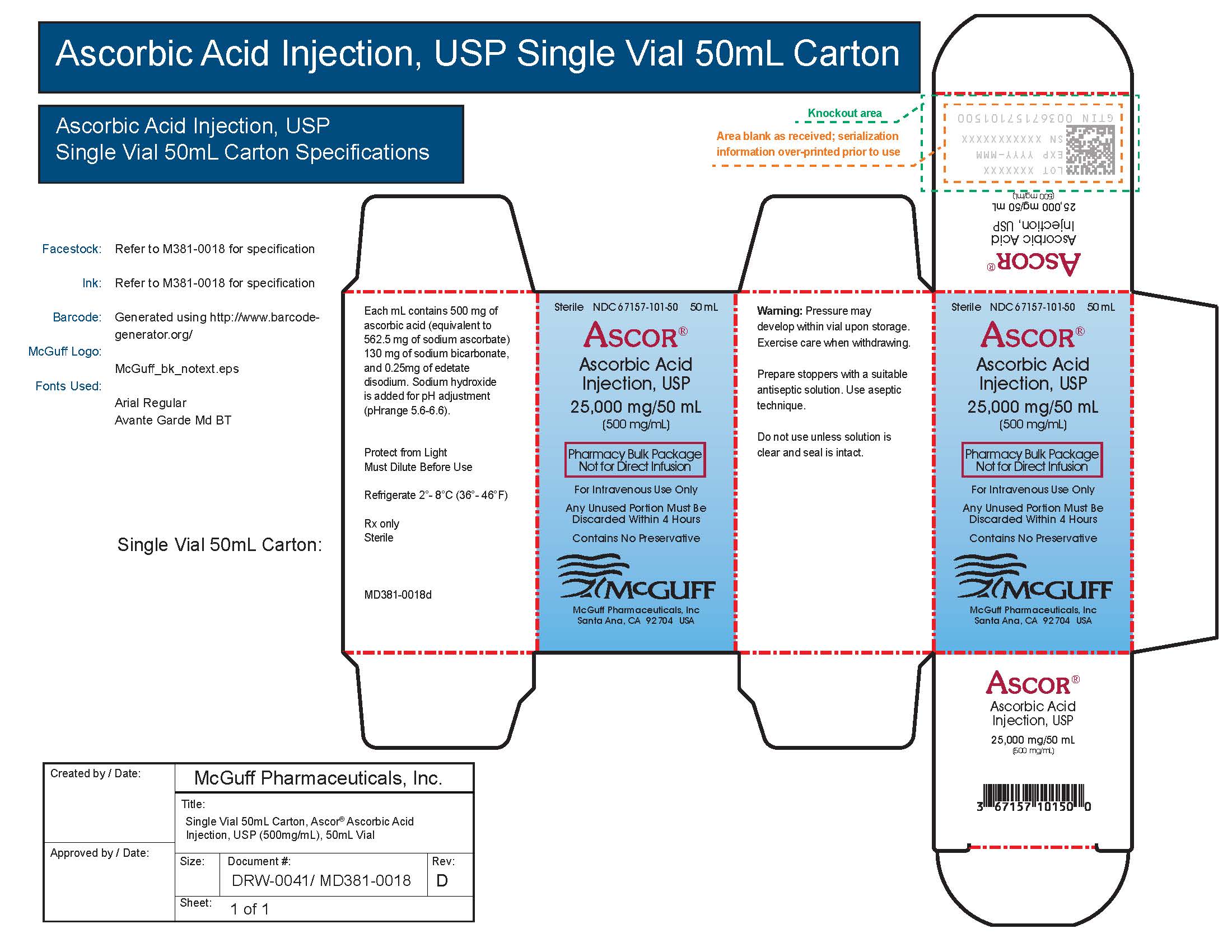 vial carton