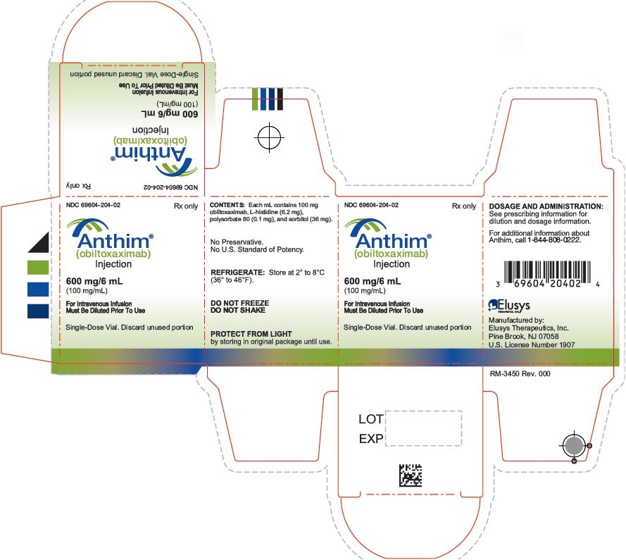 600 mg/6 mL Carton Label