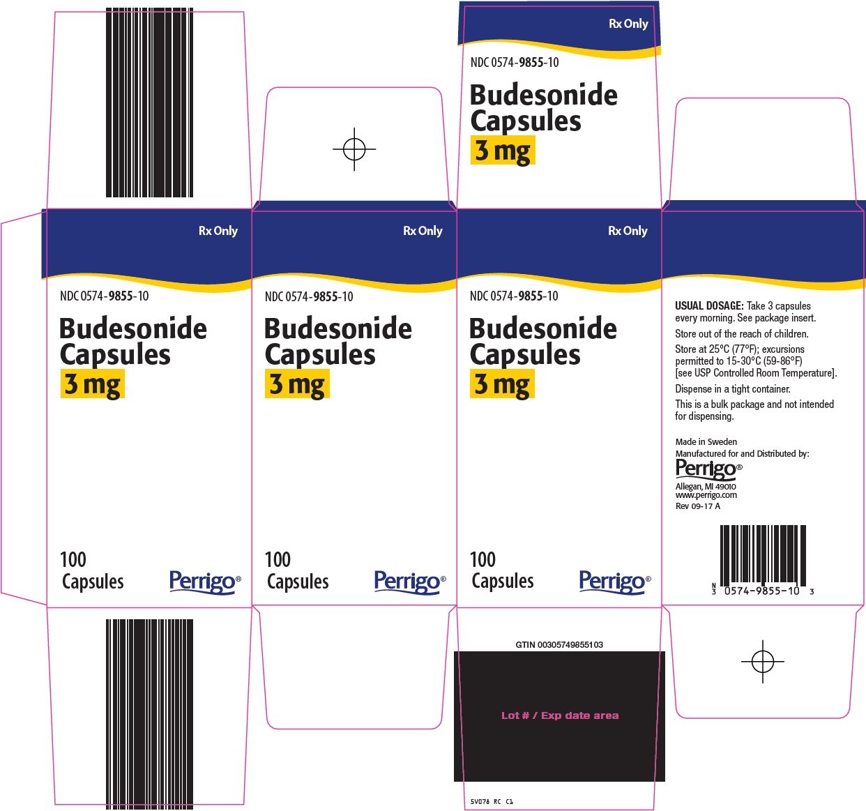 Budesonide Capsule FDA prescribing information, side effects and uses