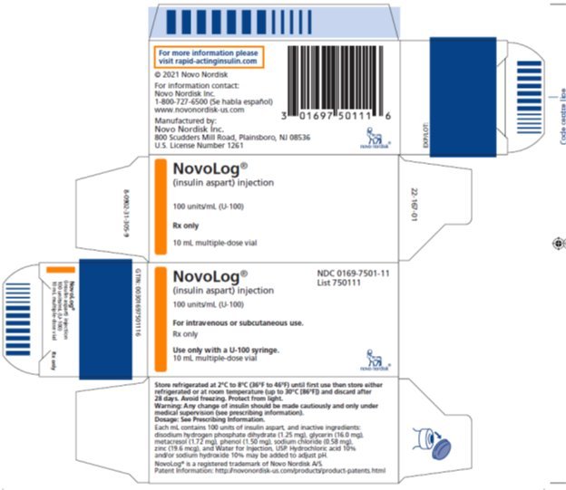 NovoLog Vial (NN) Carton - 8-0902-31-305-9