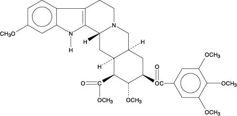 Reserpine Chemical Structure