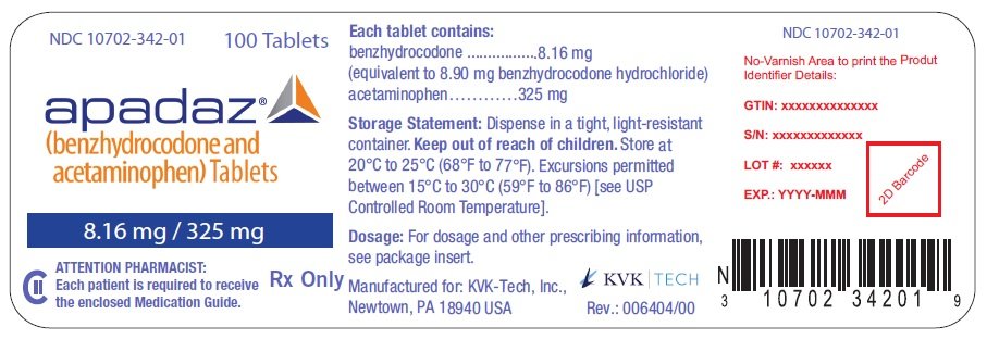 8.16mg/325mg label