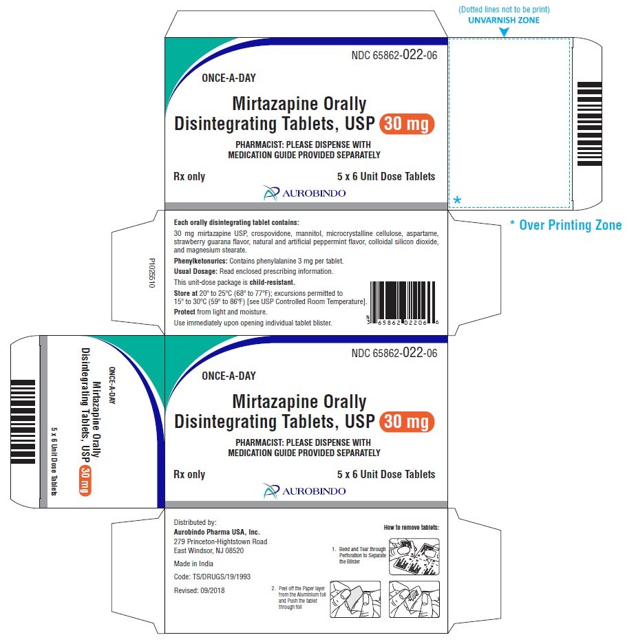 PACKAGE LABEL-PRINCIPAL DISPLAY PANEL - 30 mg Blister Carton (5 x 6 Unit-dose)