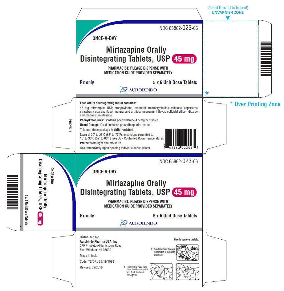 Mirtazapine Orally Disintegrating Tablets - FDA Mirtazapine Orally Disintegrating Tablets - FDA