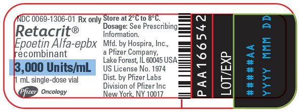 PRINCIPAL DISPLAY PANEL - 3,000 Units/mL Vial Label