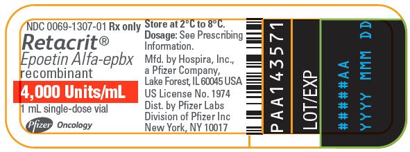 PRINCIPAL DISPLAY PANEL - 4,000 Units/mL Vial Label