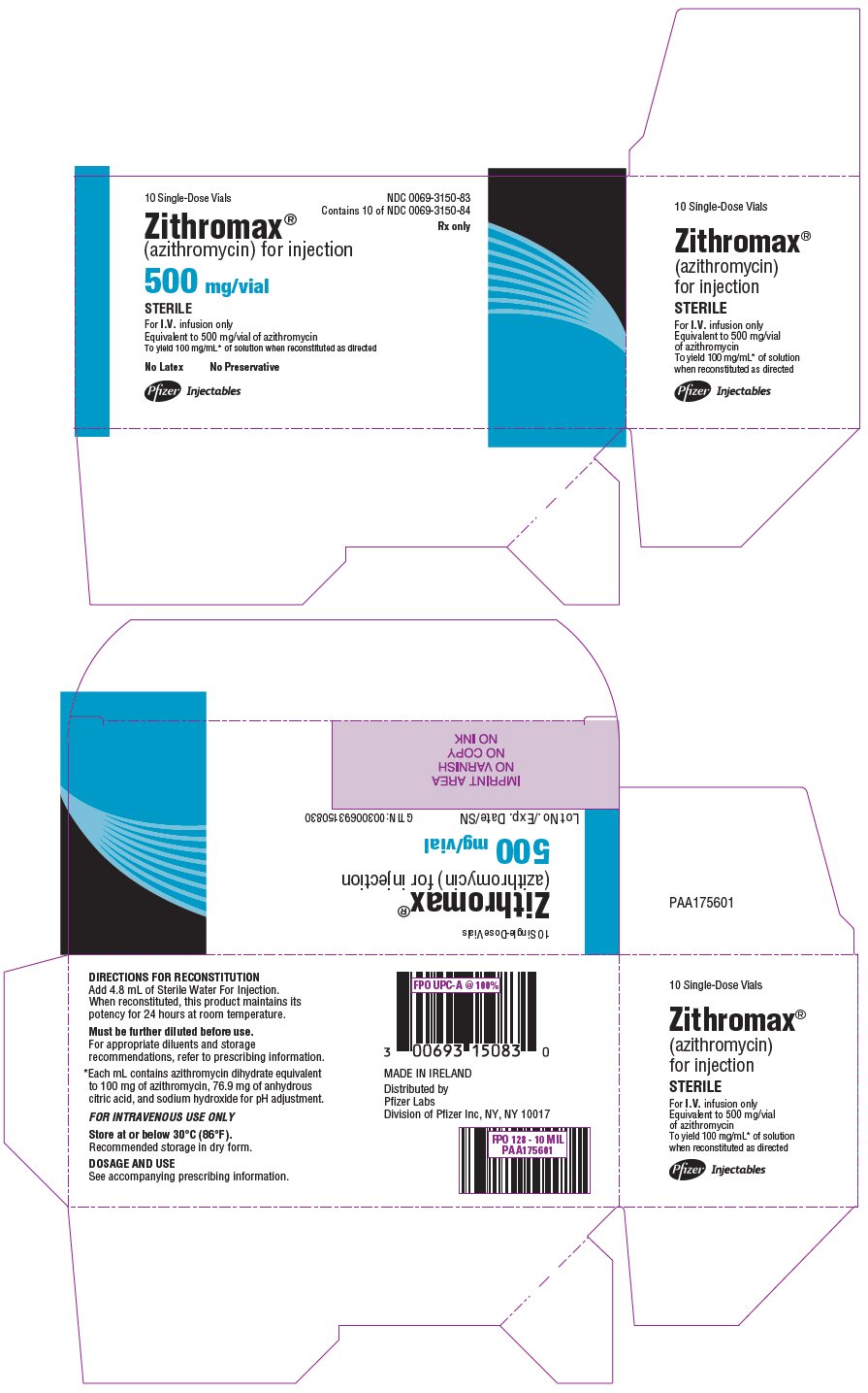 PRINCIPAL DISPLAY PANEL - 500 mg Vial Carton