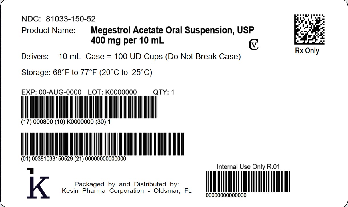 Megestrol Acetate 10 mL 100 ct Case