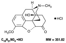 Oxycodone Component Chemical Structure