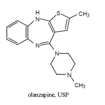 olanzapine structure