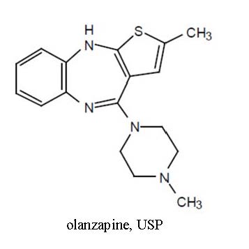 olanzapine structure