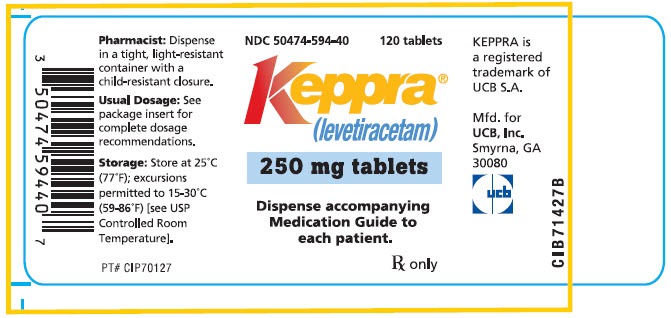 PRINCIPAL DISPLAY PANEL - 250 mg Tablet Bottle Label