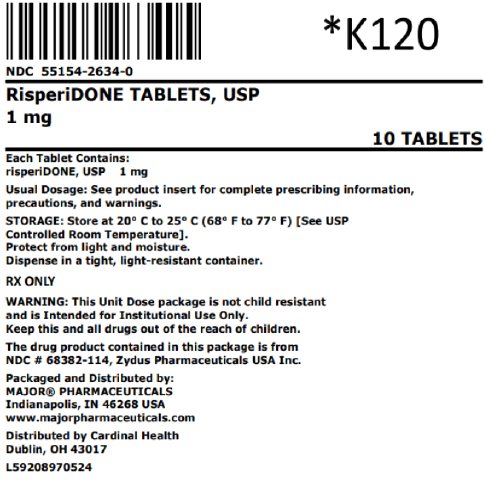 1mg bag label