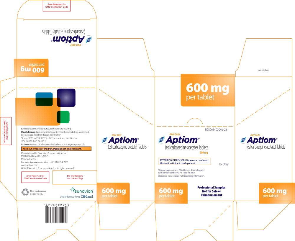 PRINCIPAL DISPLAY PANEL – 600 MG SAMPLE CARTON
