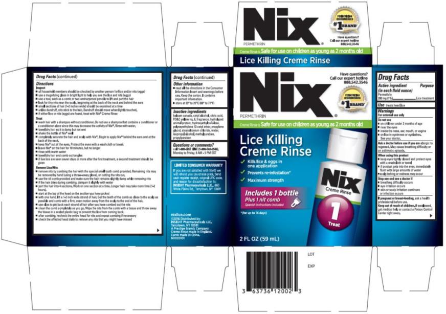 Nix Shampoo: Package Insert 