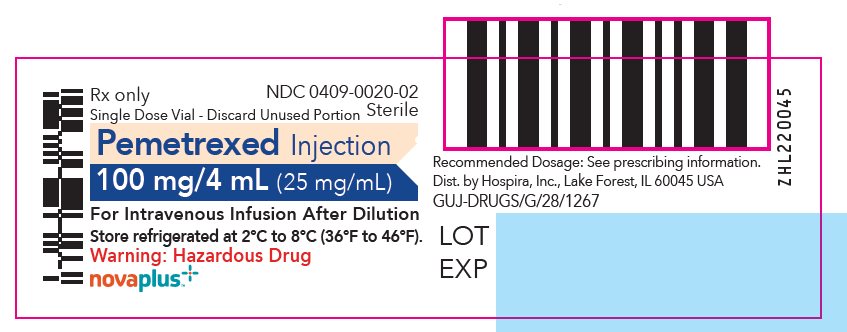 PRINCIPAL DISPLAY PANEL - 4 mL Vial Label