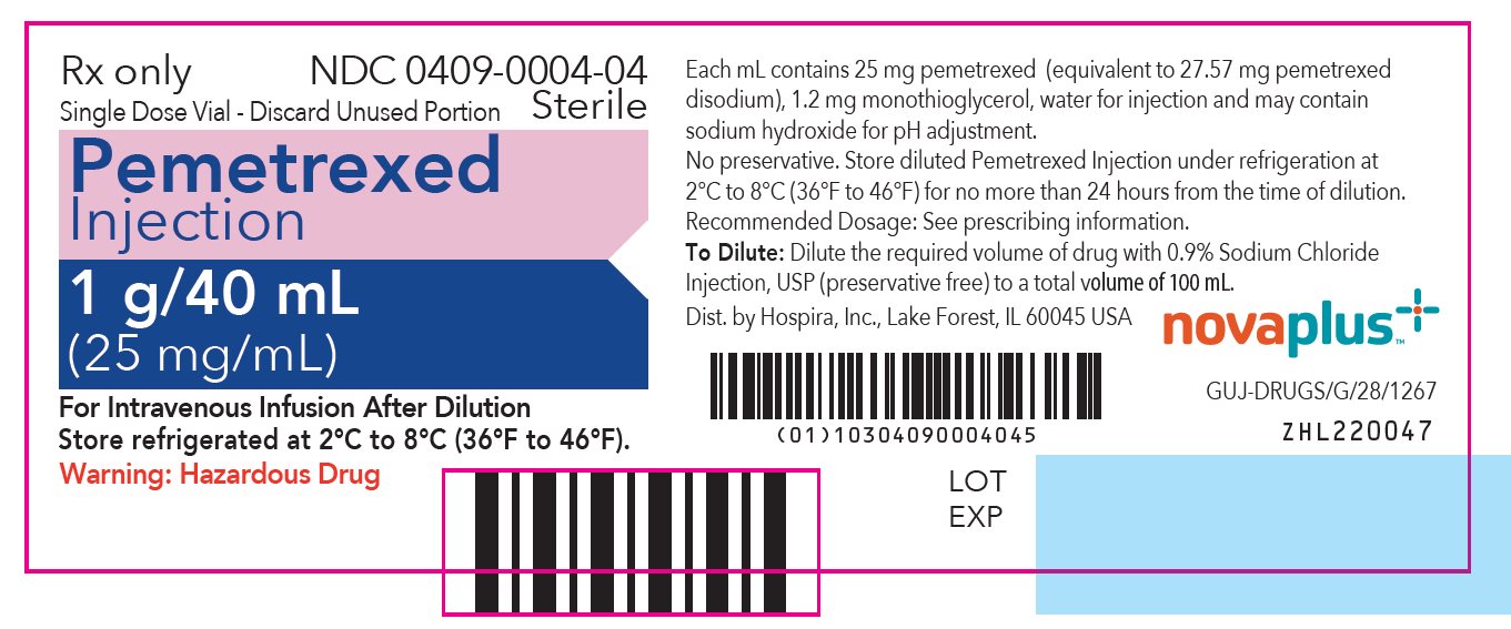 PRINCIPAL DISPLAY PANEL - 40 mL Vial Label