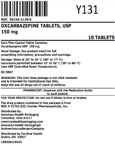 150mg bag label