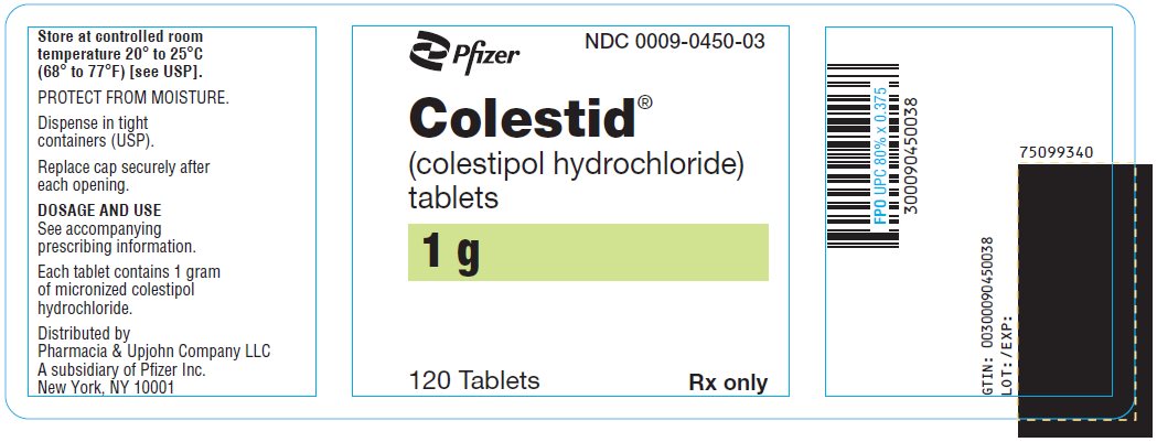 PRINCIPAL DISPLAY PANEL - 1 g Tablet Bottle Label