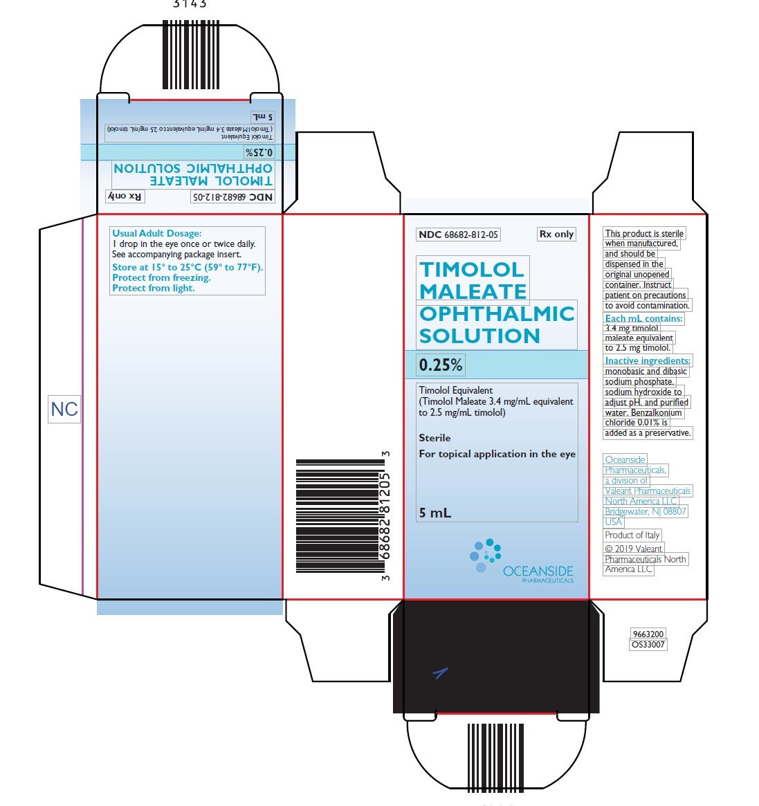 Timolol Ophthalmic - FDA prescribing information, side effects and uses