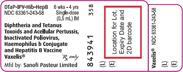 PRINCIPAL DISPLAY PANEL - 0.5 mL Vial Label