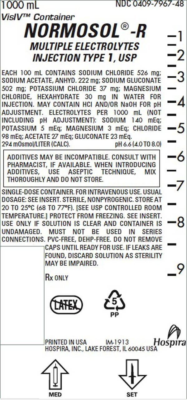 Normosol-R - FDA prescribing information, side effects and uses