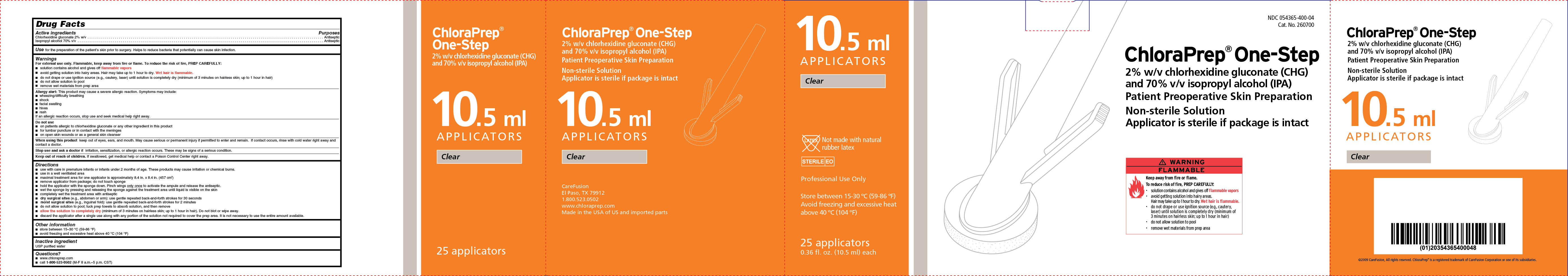 ChloraPrep 10.5 mL Clear