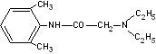 Lidocaine Structural Formula