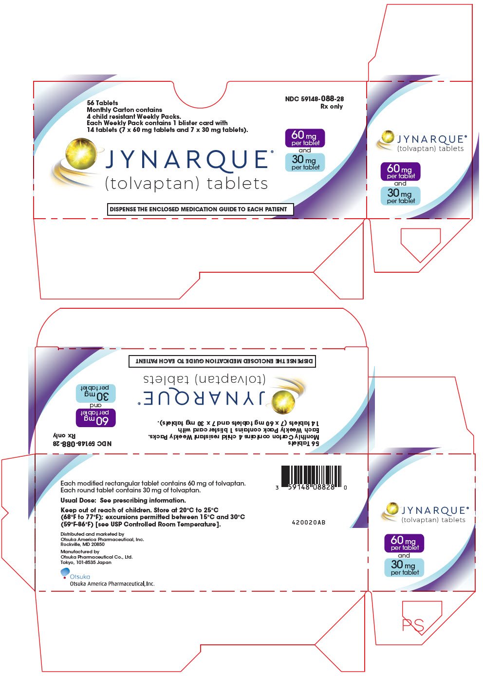 PRINCIPAL DISPLAY PANEL - Kit Carton - 60 mg and 30 mg
