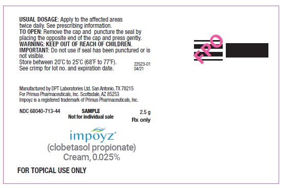 Sample Tube Label