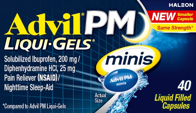 Advil PM LG Minis 40 ct