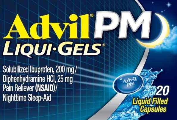 Advil PM Liqui-gels 20 Coated Caplets