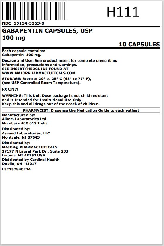 gabapentin package insert