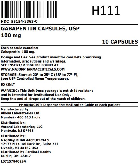 gabapentin liquid package insert