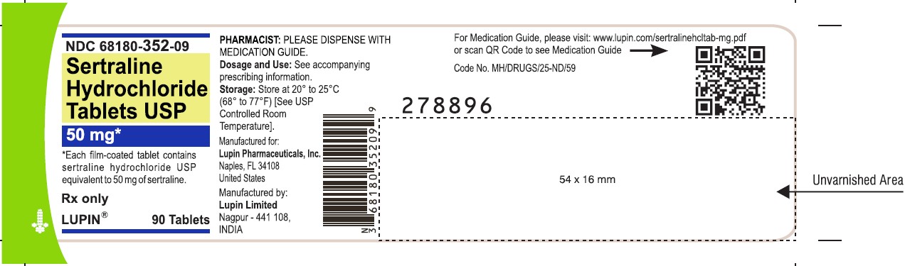 Container Label 50 mg- 90 Tablets